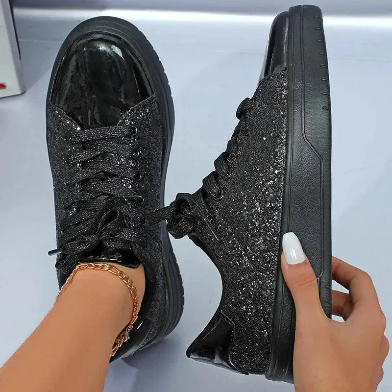 Heidi-Mode | Glittering Sneakers With Sequins - Image 3