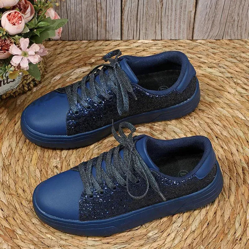 Heidi-Mode | Glittering Sneakers With Sequins - Image 5