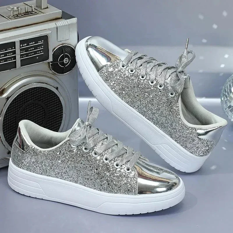 Heidi-Mode | Glittering Sneakers With Sequins - Image 8