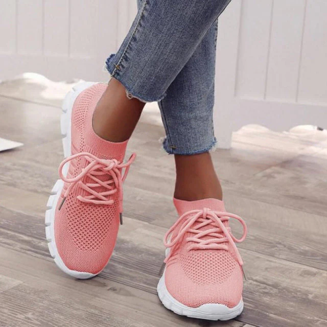 Heidi-Mode | Sneakers Mesh Ergonomic Slip On Sneakers Women'S Shoes - Image 2