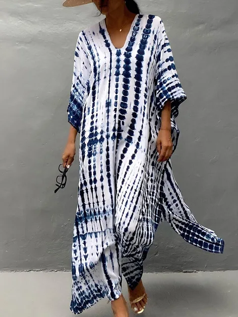 Heidi-Mode | Sommer Kaftan Maxi Kleid - Image 10