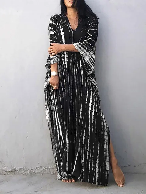 Heidi-Mode | Sommer Kaftan Maxi Kleid - Image 12