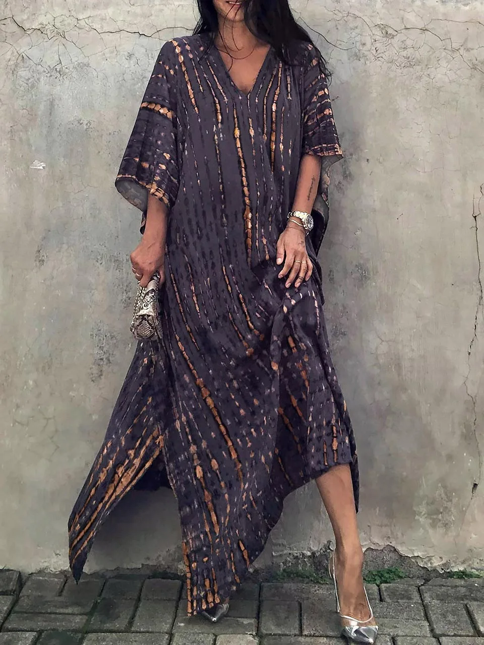 Heidi-Mode | Sommer Kaftan Maxi Kleid - Image 6