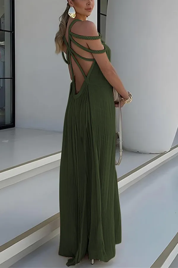 Heidi-Mode | Sommer Kurzarm Klassisches Kleid - Image 4