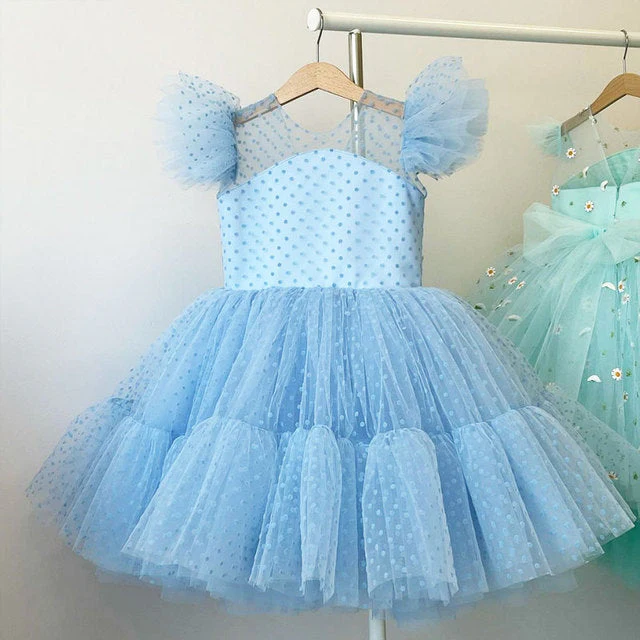 Heidi-Mode | Sommermädchen Kleid Geburtstagsfeier Prinzessinkleid - Image 6
