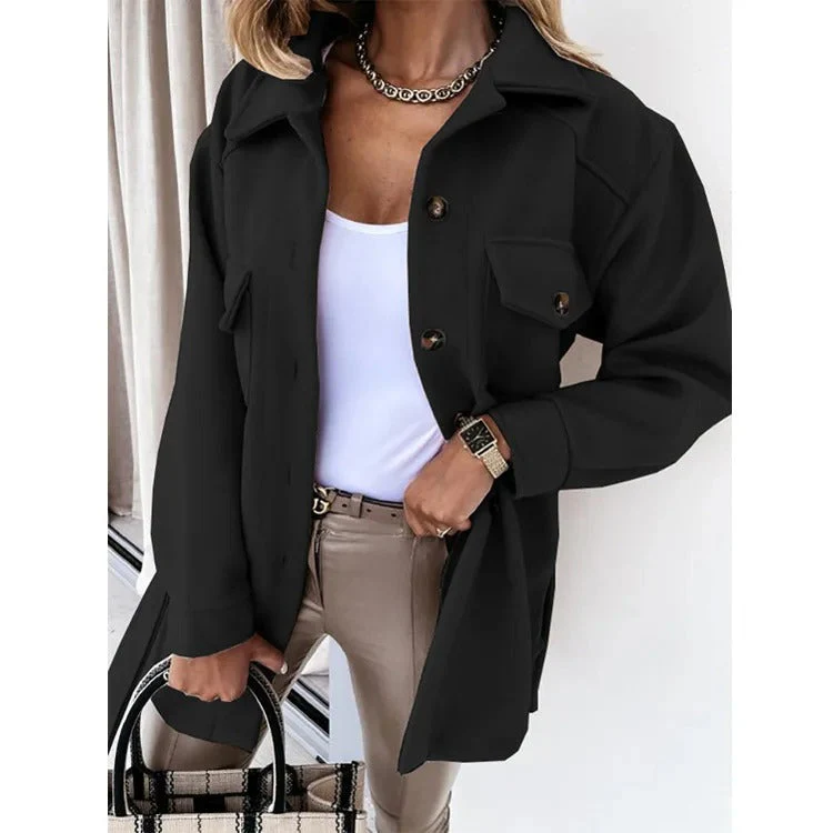 Heidi-Mode | Sommerjacke Leichtes Woll Langjacke - Image 2