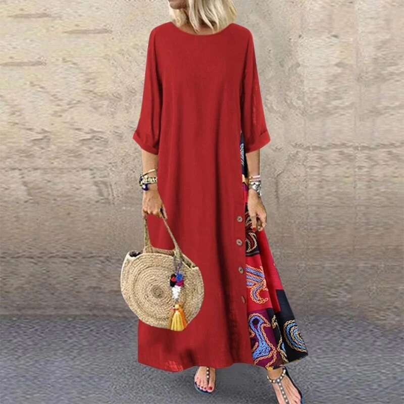 Heidi-Mode | Sommerkleid Aus Baumwolle und Leinen - Image 3
