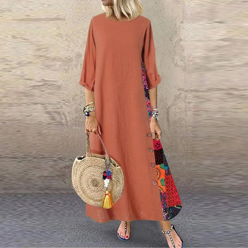 Heidi-Mode | Sommerkleid Aus Baumwolle und Leinen - Image 4