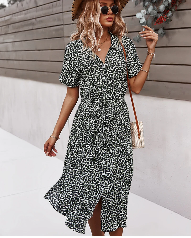 Heidi-Mode | Sommerkleid Midi Das Geblümte Kleid Ist Ein Must-Have für Diesen Sommer - Image 2