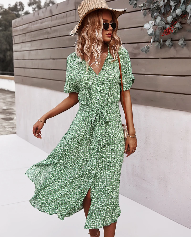 Heidi-Mode | Sommerkleid Midi Das Geblümte Kleid Ist Ein Must-Have für Diesen Sommer - Image 6