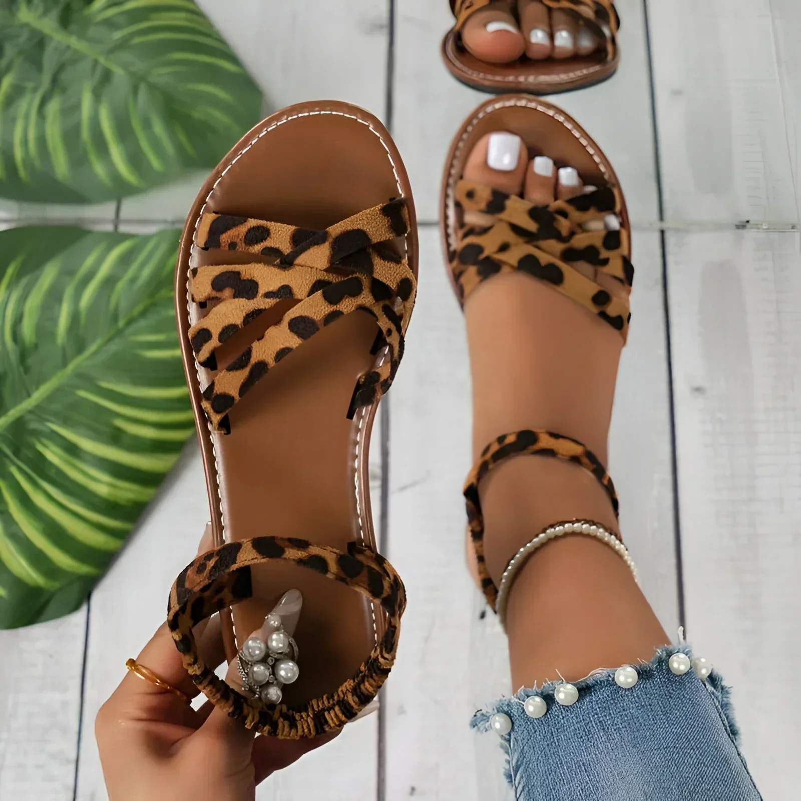Heidi-Mode | Sommerliche Flats Im Animal Print - Image 8