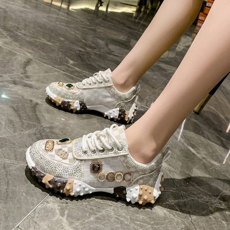 Heidi-Mode | Funkelnde Diamanten Schuhe - Image 4