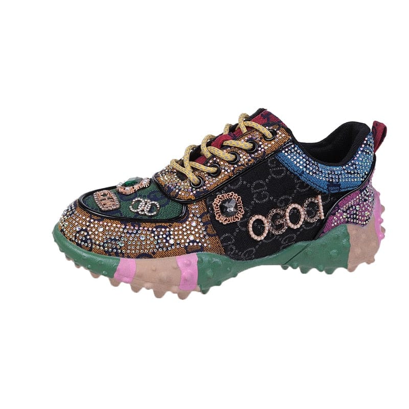 Heidi-Mode | Funkelnde Diamanten Schuhe - Image 9