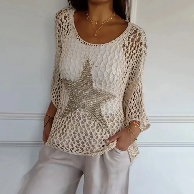 Heidi-Mode | Sternenstricktop - Image 3