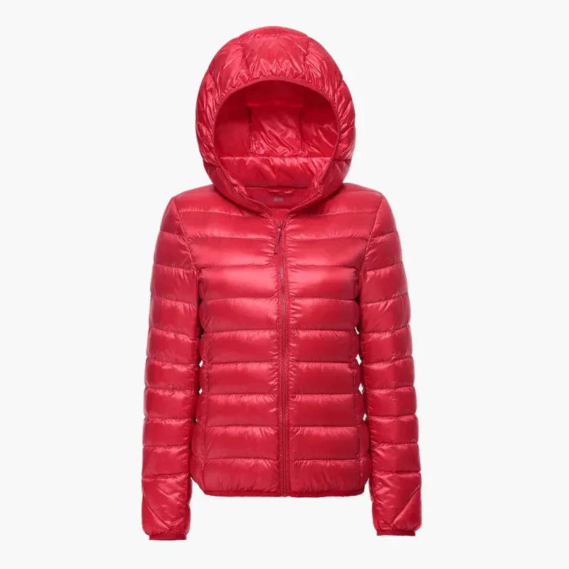 Heidi-Mode | Steppjacke mit Kapuze - Leichte Übergangsjacke für Alltag und Outdoor - Image 2