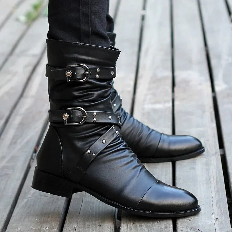 Heidi-Mode | Stiefel Aus Weinlese Leder - Image 4