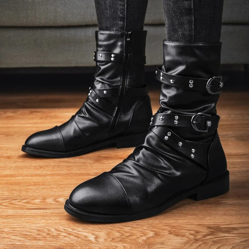 Heidi-Mode | Stiefel Aus Weinlese Leder - Image 7