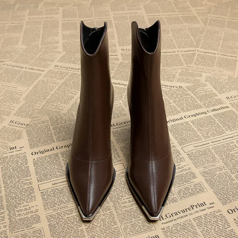 Heidi-Mode | Stiefel mit Hohem Absatz und Reißverschluss - Image 2