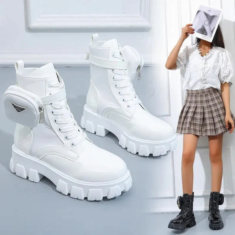 Heidi-Mode | Stiefel mit Plateau Bis Zur Wade - Image 5