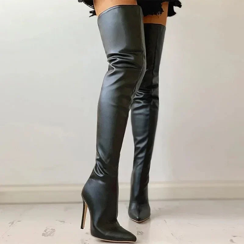 Heidi-Mode | Stiefel mit Stilettoabsatz für Damen Winter - Image 3