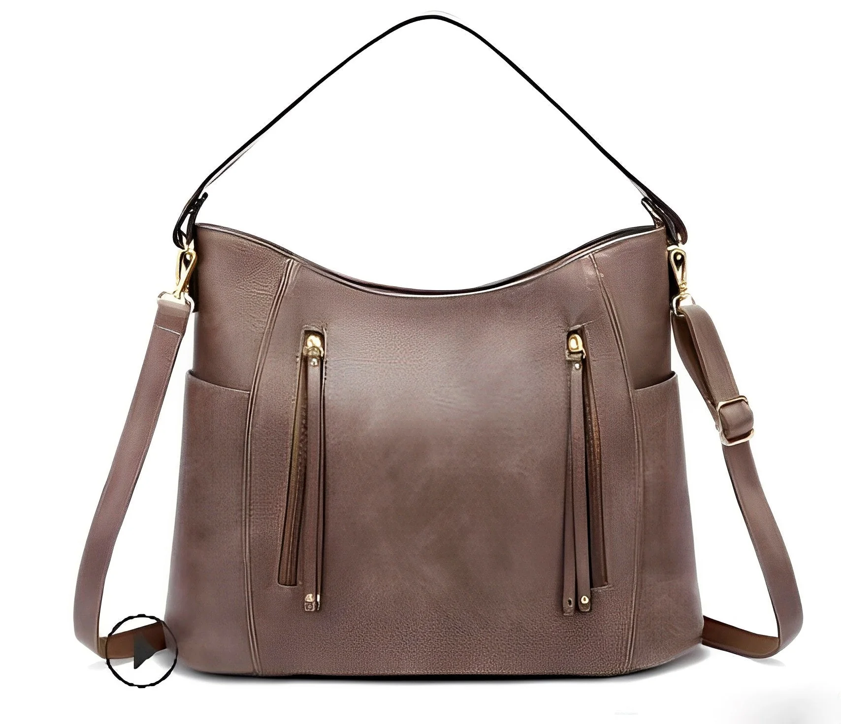 Heidi-Mode | Stilvolle Damen Vintage-Ledertasche - Image 6