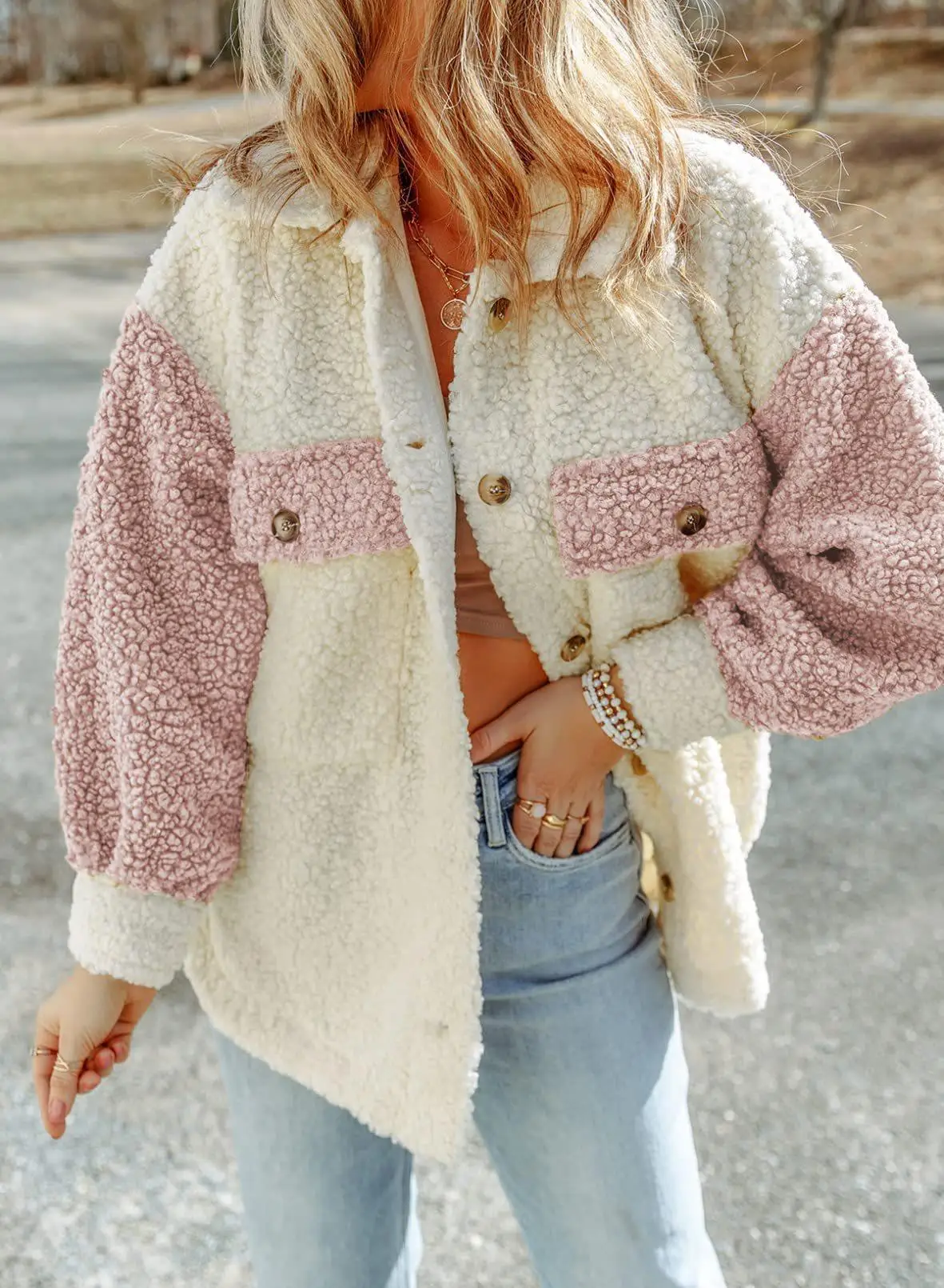 Heidi-Mode | Stilvolle Flauschige Chic-Jacke - Image 5