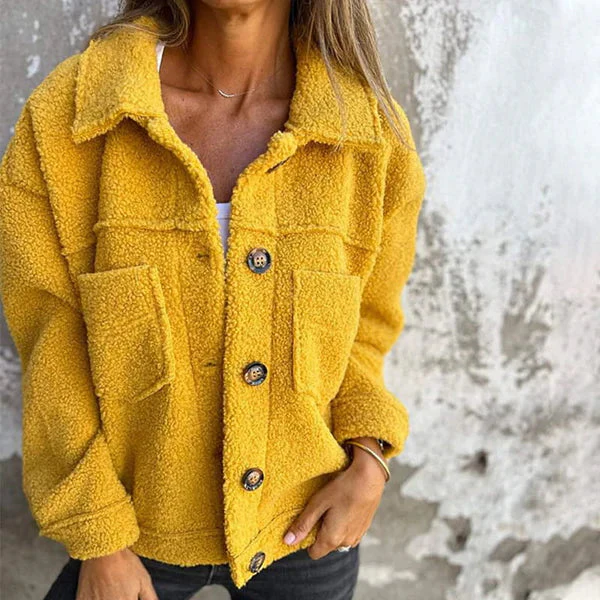 Heidi-Mode | Stilvolle Kurze Wolljacke mit Revers - Image 8
