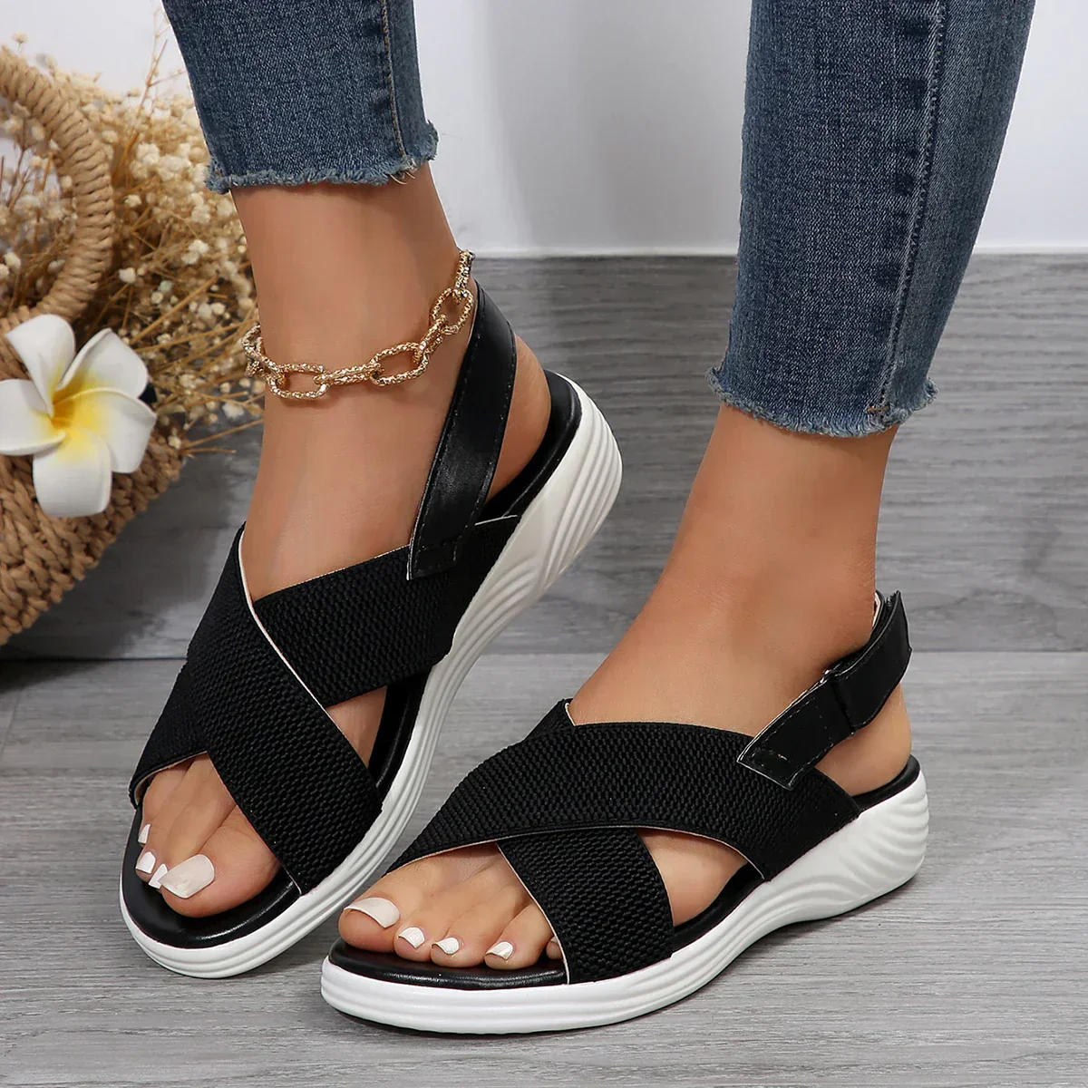 Heidi-Mode | Stilvolle Orthopädische Komfortsandalen - Image 8