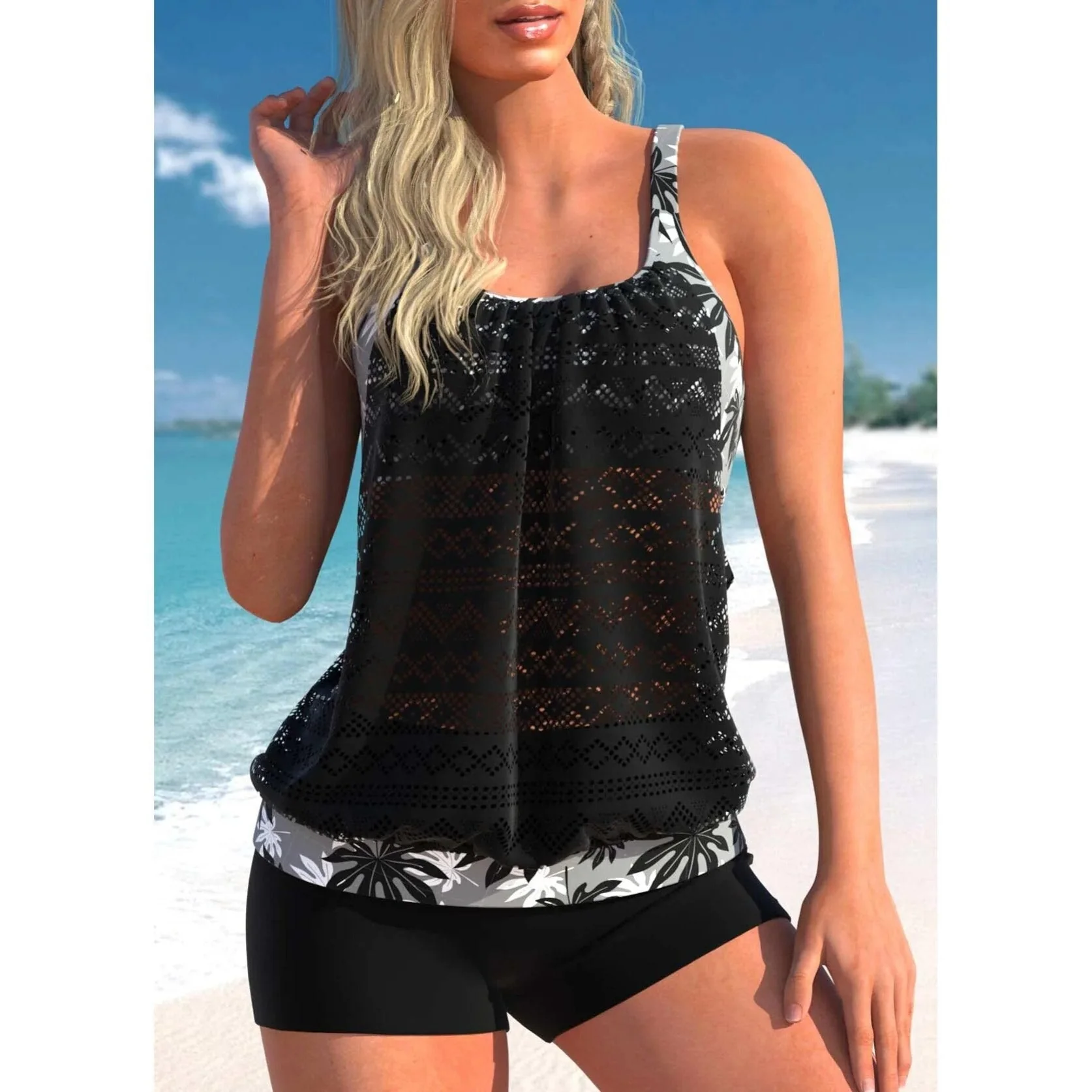 Heidi-Mode | Stilvolle Tankini Satz - Image 2
