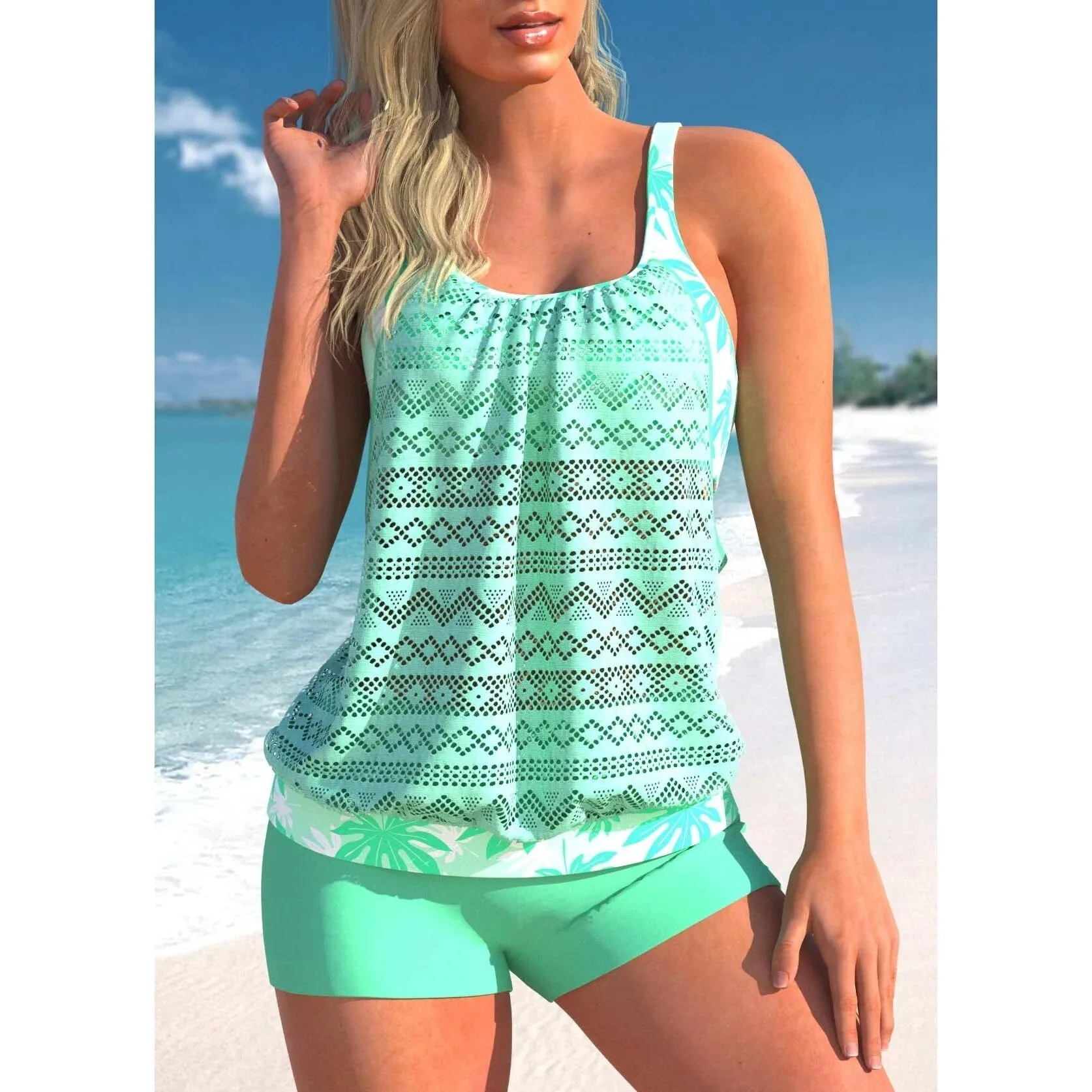 Heidi-Mode | Stilvolle Tankini Satz - Image 4