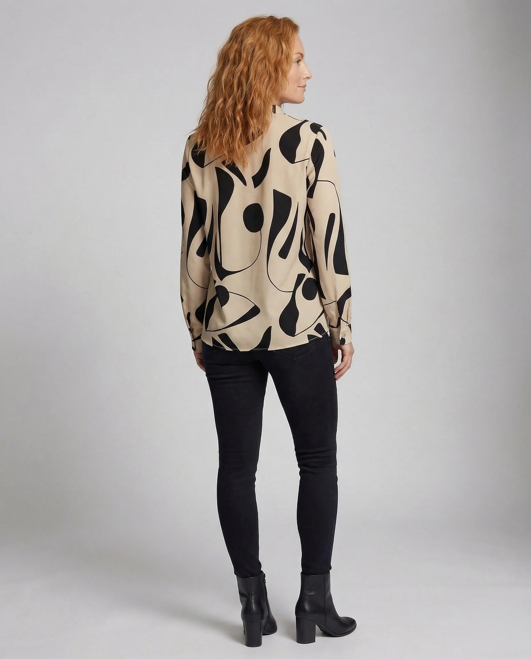 Damen Elegante Bluse mit Bequemer Passform & Atmungsaktivem Material | Heidi-Mode - Image 3