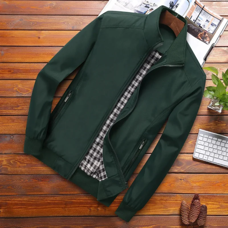 Heidi-Mode | Stilvolle Winddichte Sommerjacke für Herren - Image 3