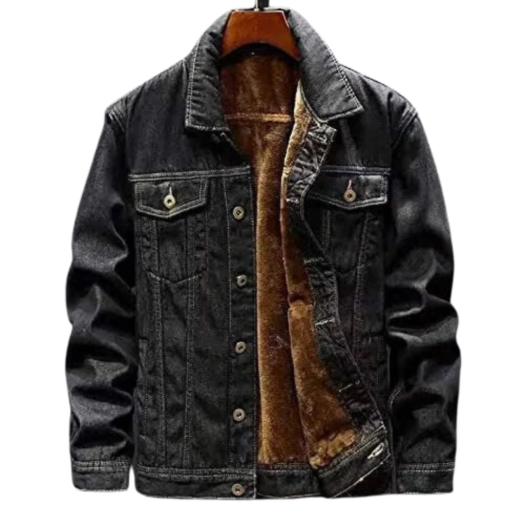 Heidi-Mode | Stilvolle Winter-Jeansjacke für Männer - Image 13
