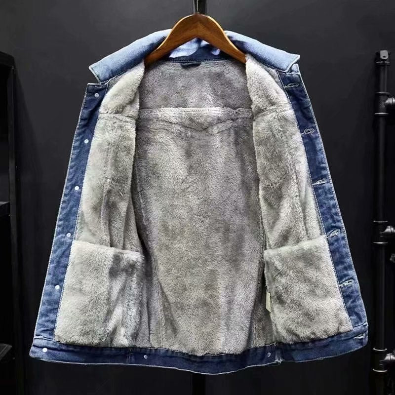 Heidi-Mode | Stilvolle Winter-Jeansjacke für Männer - Image 7