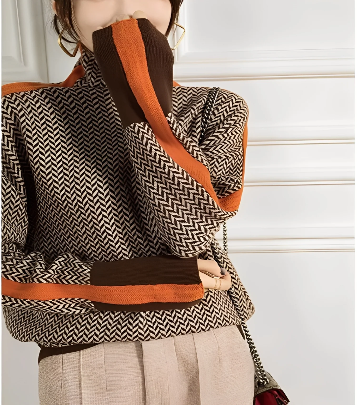 Heidi-Mode | Stilvoller Damen-Kaschmir-Rollkragenpullover