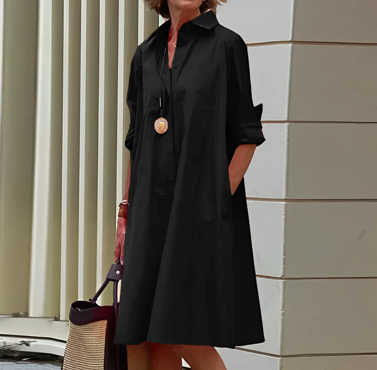 Heidi-Mode | Stilvolles Sommer Frühlings Polokleid - Image 2