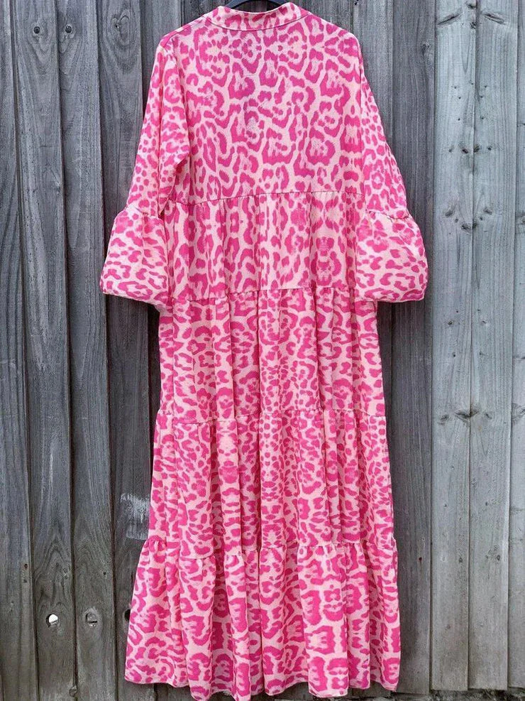 Heidi-Mode | Stilvolles Sommerkleid mit Leopardenmuster - Image 4