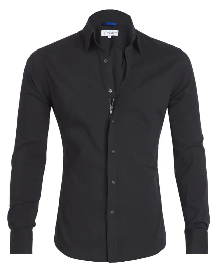 Heidi-Mode | Stretch Zip Shirt (Hemd) - Image 14