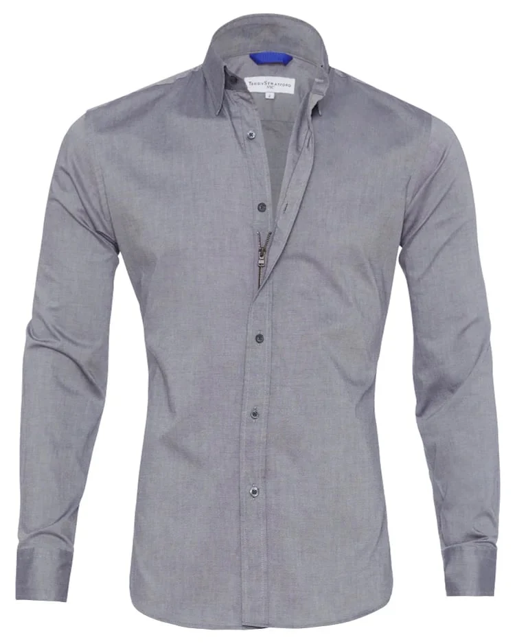 Heidi-Mode | Stretch Zip Shirt (Hemd) - Image 4