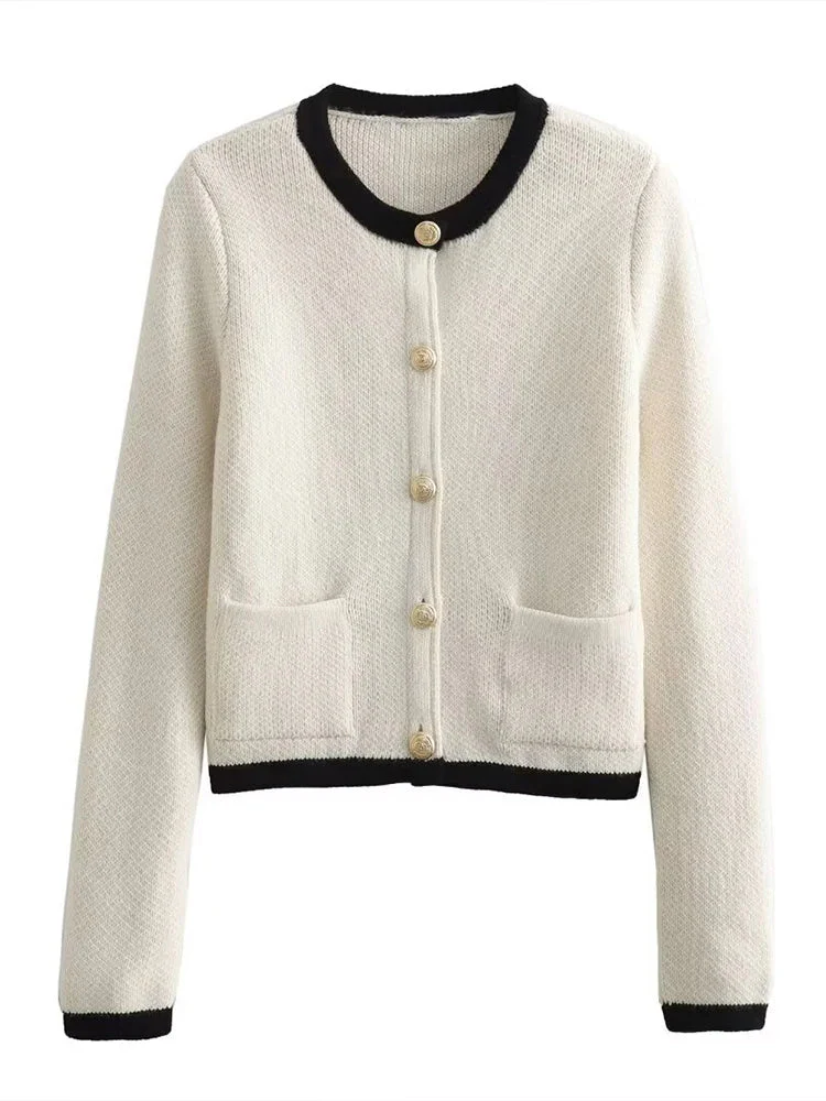 Heidi-Mode | Strick-Cardigan mit Rundhalsausschnitt - Image 3