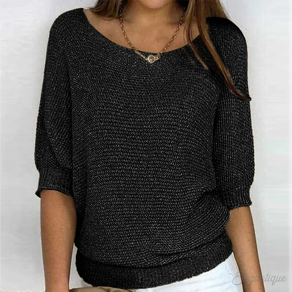 Heidi-Mode | Strick Lässig Damenpullover Bequemer und Stylischer Pullover - Image 5