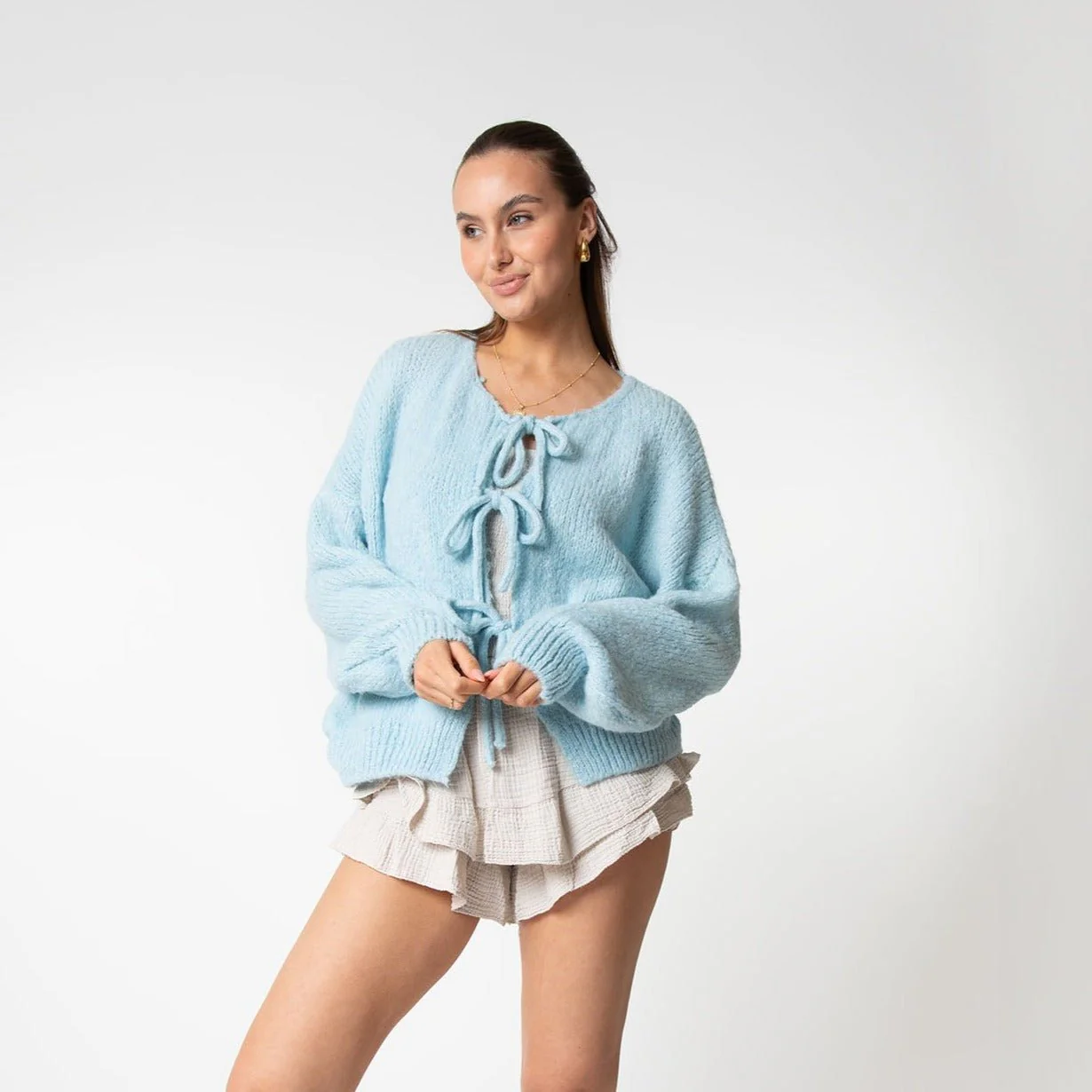 Heidi-Mode | Strickjacke mit Schleifen - Image 13
