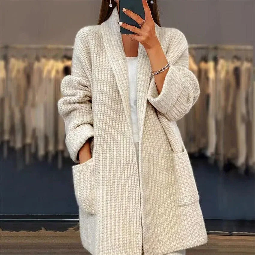 Heidi-Mode | Strickjacke mit Taschen - Image 4