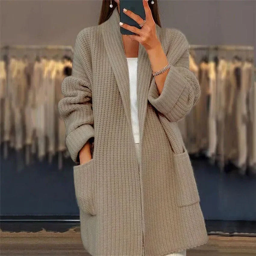 Heidi-Mode | Strickjacke mit Taschen - Image 5