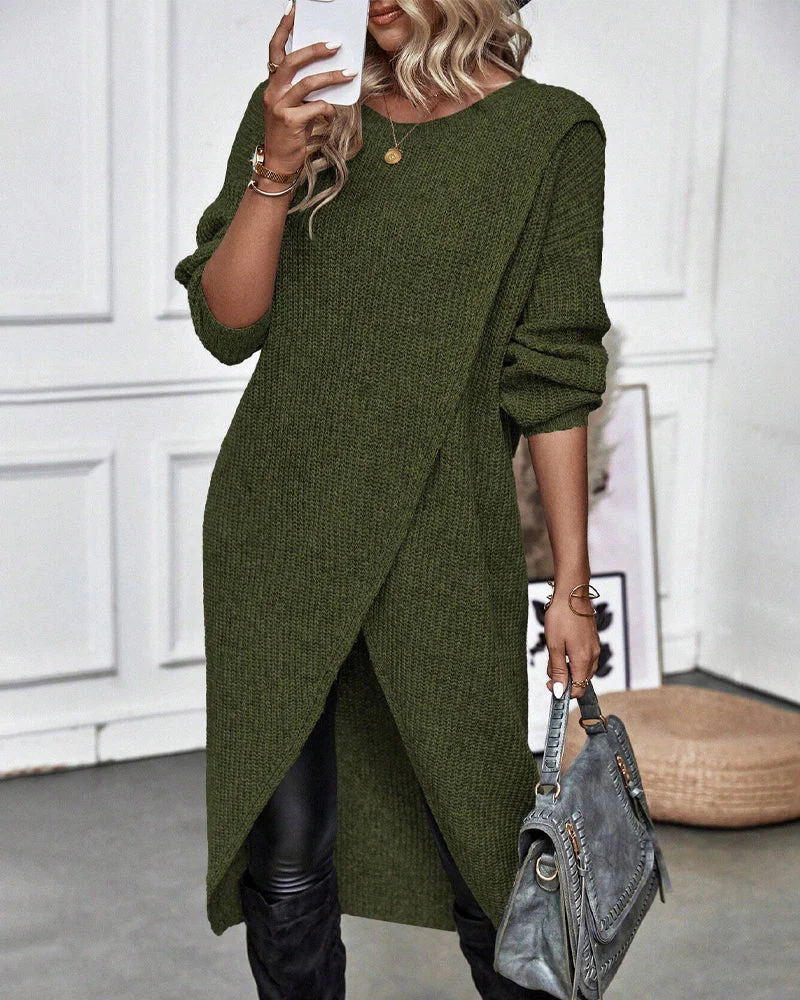 Heidi-Mode | Strickpullover für Modernen Komfort und Mühelosen Stil für Frauen - Image 13