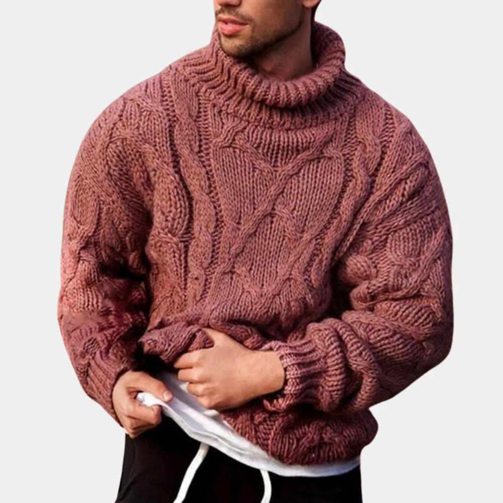 Heidi-Mode | Strickpullover mit Zopfmuster für Herren - Image 4