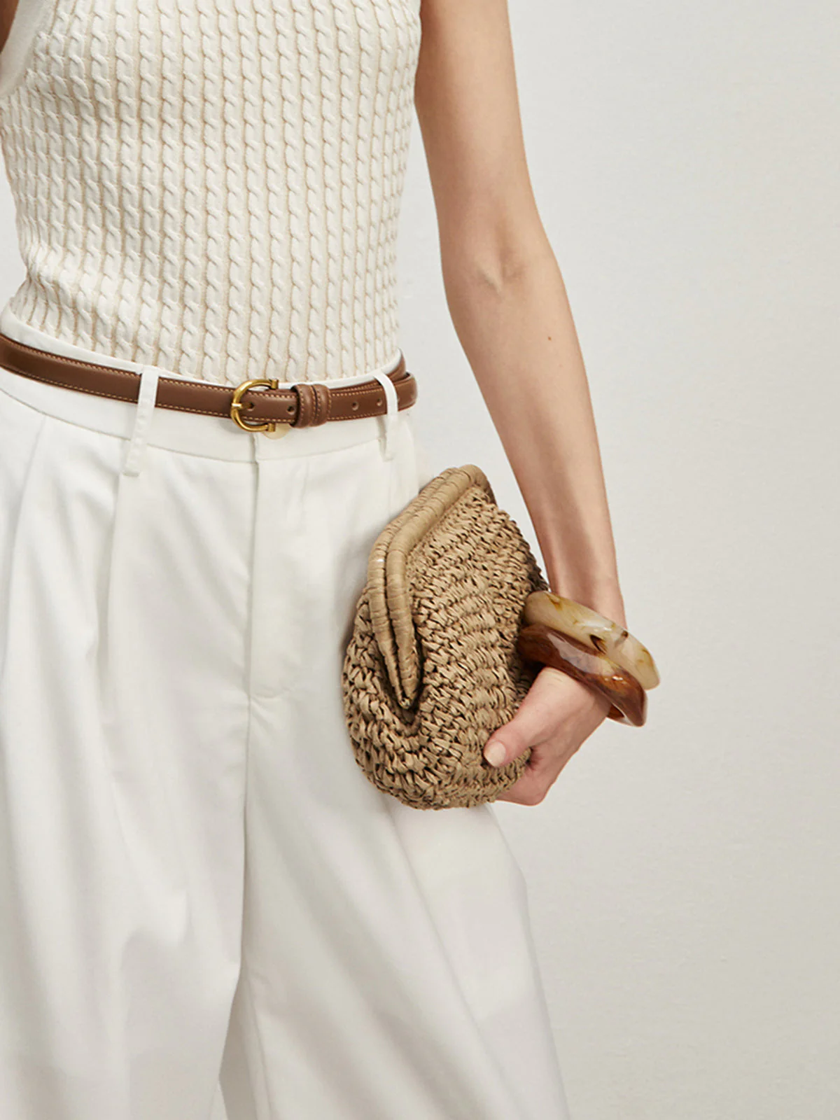 Heidi-Mode | Stroh Clutch Bag - Image 3