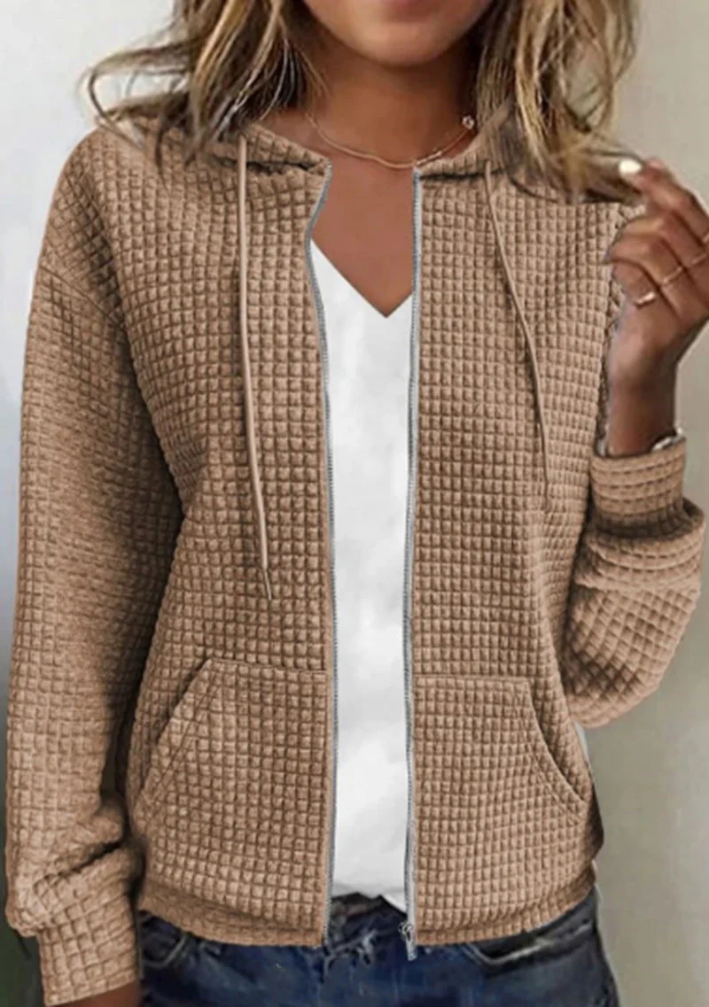 Heidi-Mode | Strukturierte Jacke mit Reißverschluss - Image 5