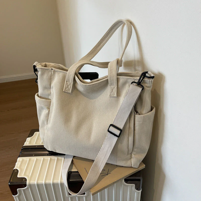 Heidi-Mode | Student Tote Cordtasche - Image 4