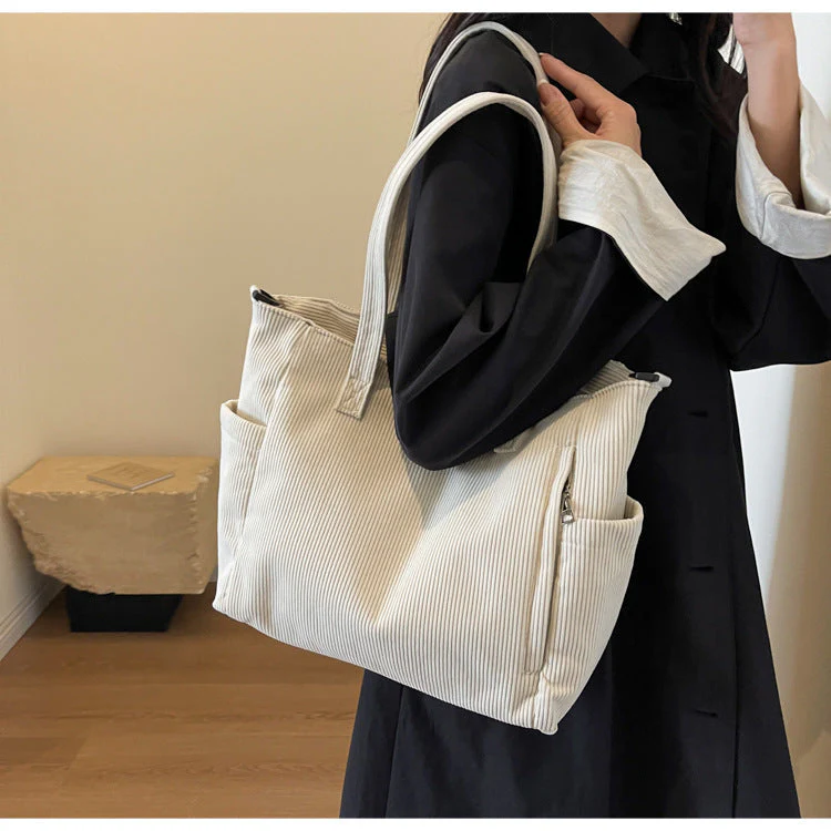 Heidi-Mode | Student Tote Cordtasche - Image 6